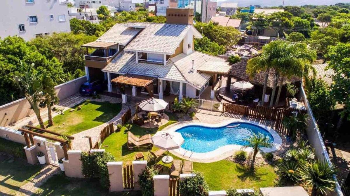 5 Quartos Piscina E Espaco Gourmet Бомбиняс Екстериор снимка