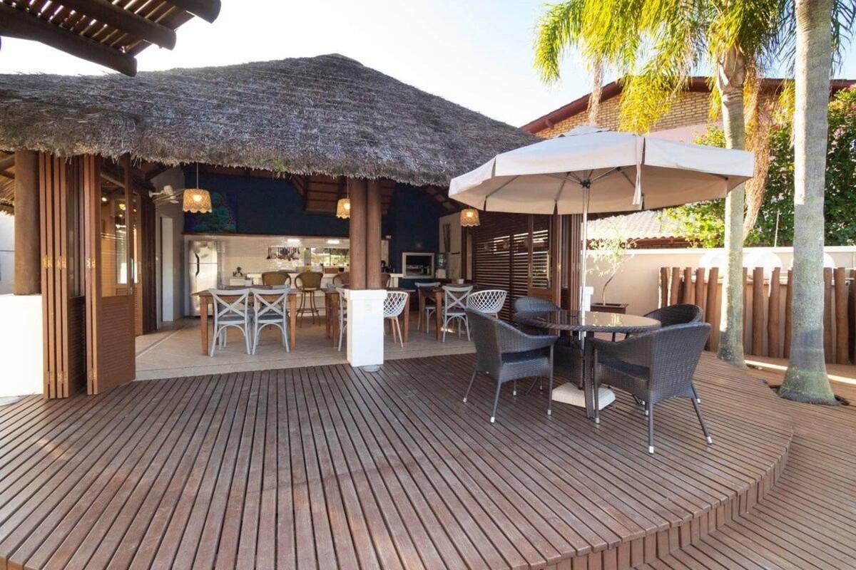 5 Quartos Piscina E Espaco Gourmet Бомбиняс Екстериор снимка